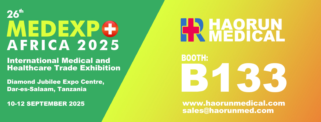 HAORUN MEDICAL Glacann sé páirt sa 26ú Afraic Medexpo 2025