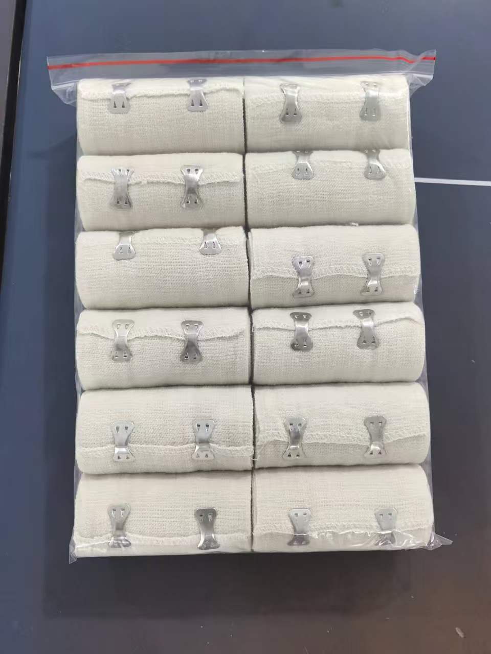 Seoladh Nua Haorun Medical: 105g & 120g Spandex Plain Weave Bandage le Imeall Smooth (Bán Nádúrtha) - Foirfe do Mhargadh ardleibhéil