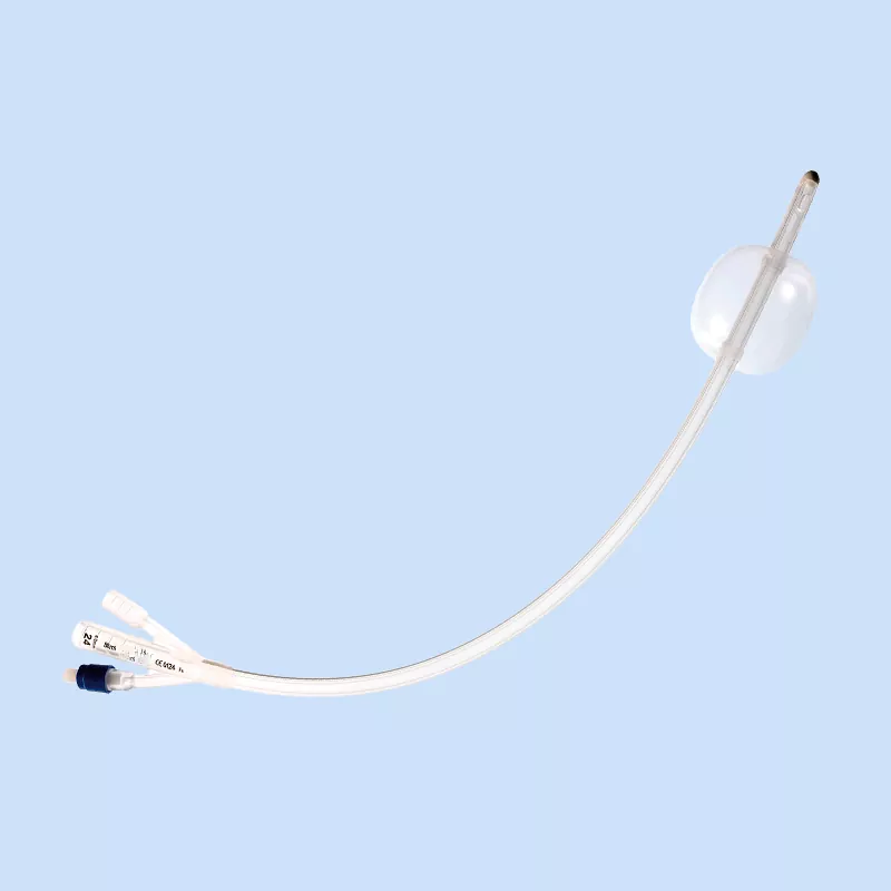 Catheter Foley Silicone Indiúscartha Leighis